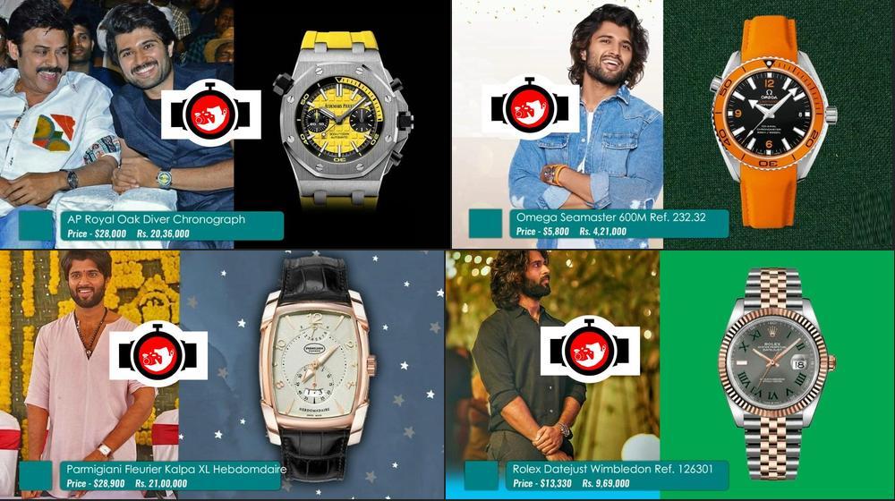 Vijay Devarakonda's Watch Collection: A Peek into the Luxury Timepieces of the South Indian Superstar